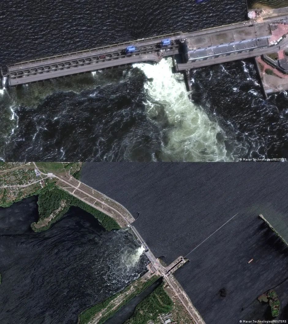 Окупанти підірвали греблю Каховської ГЕС, вода стрімко захоплює населені пункти. Оновлюється 1
