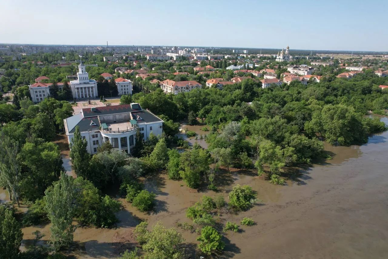 Затоплення через підрив