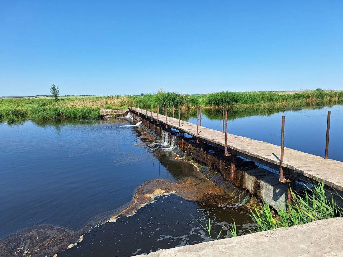 Вода у річці Базавлук