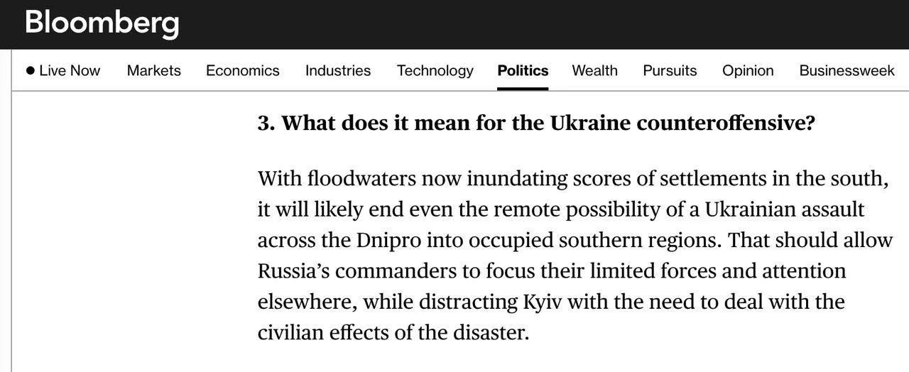 Уривок з матеріалу Bloomberg