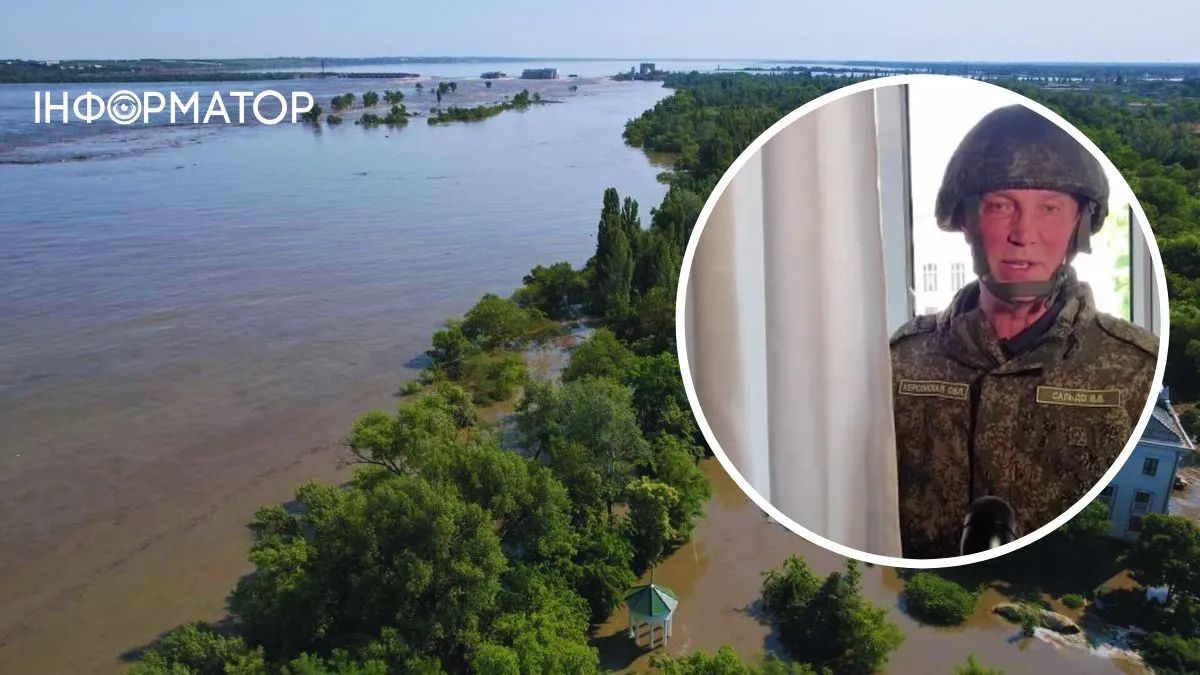 Гауляйтер Сальдо записав цинічне відео із Нової Каховки