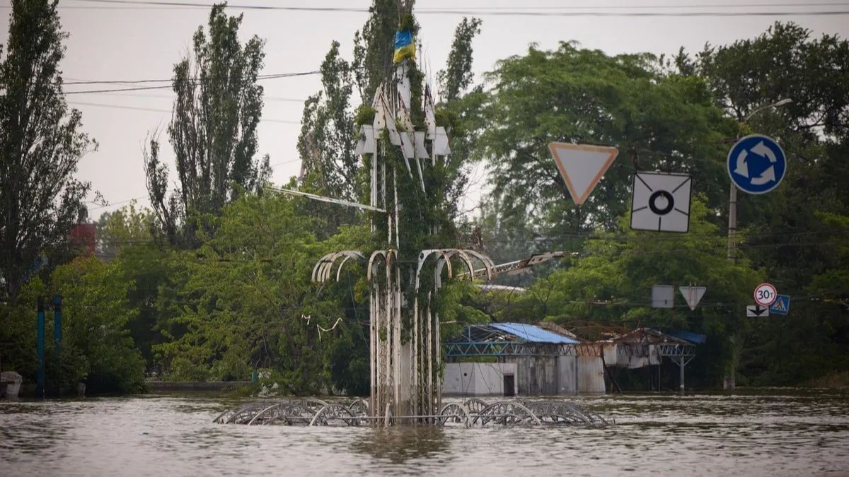 Обстрелы в Херсоне