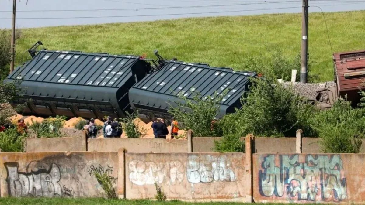 Вибух на залізниці в Криму