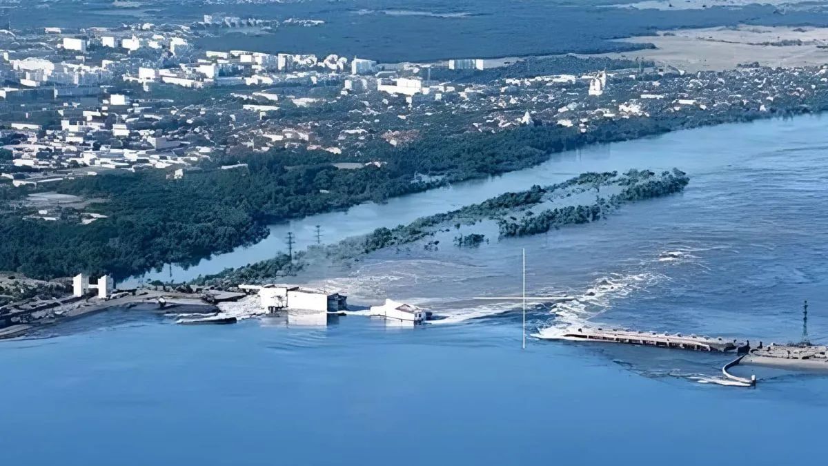 Херсонська область під водою