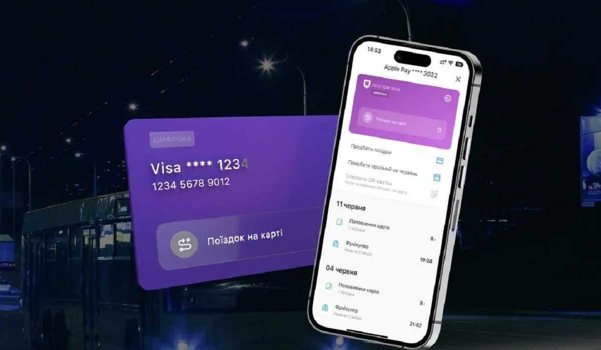 Цифрова транспортна карта