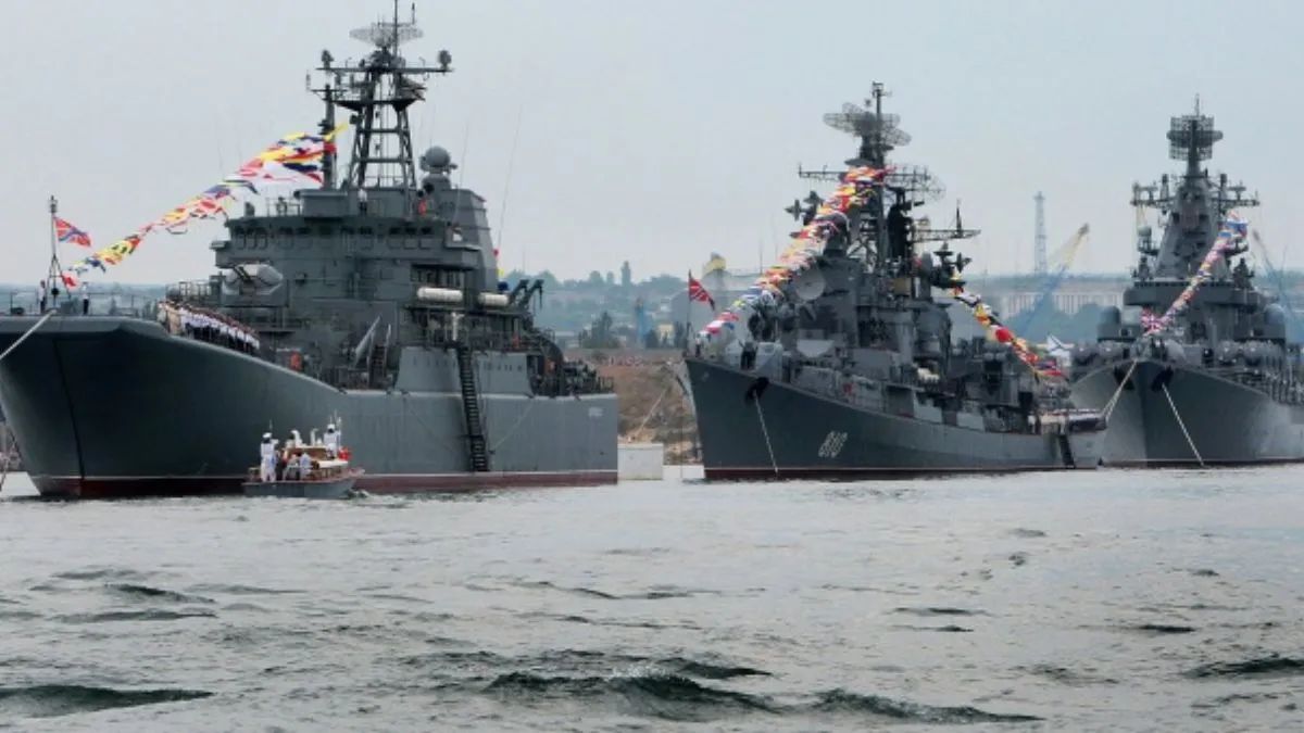российские корабли