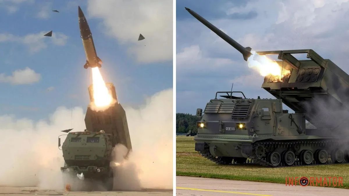 Запуск ATACMS и GMLRS