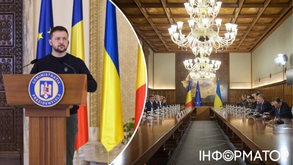 Зеленський, візит до Румунії