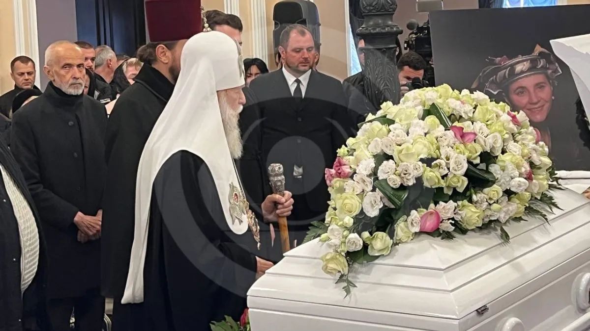 Прощання з Ніною Матвієнко. Фото: Інформатор-Україна/Руслан Хохлов