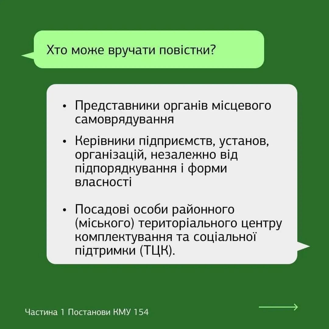 Кто может выдать вам повестку