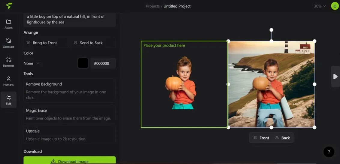 Через хвилину ШІ видасть результат.