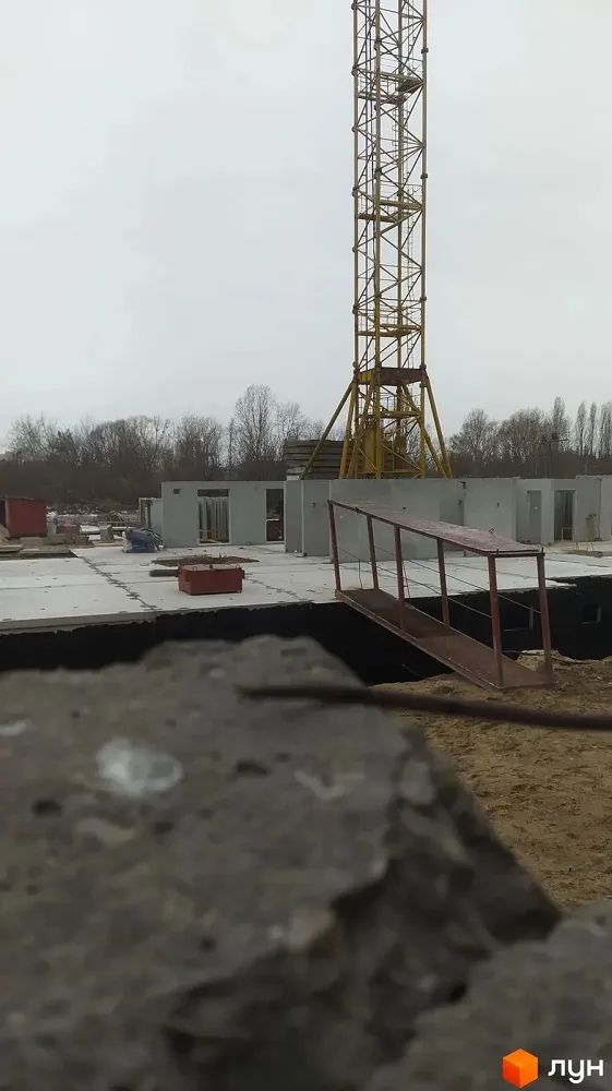 Ось так виглядало стройка у лютому 2022 року Ось так виглядало стройка у лютому 2022 року