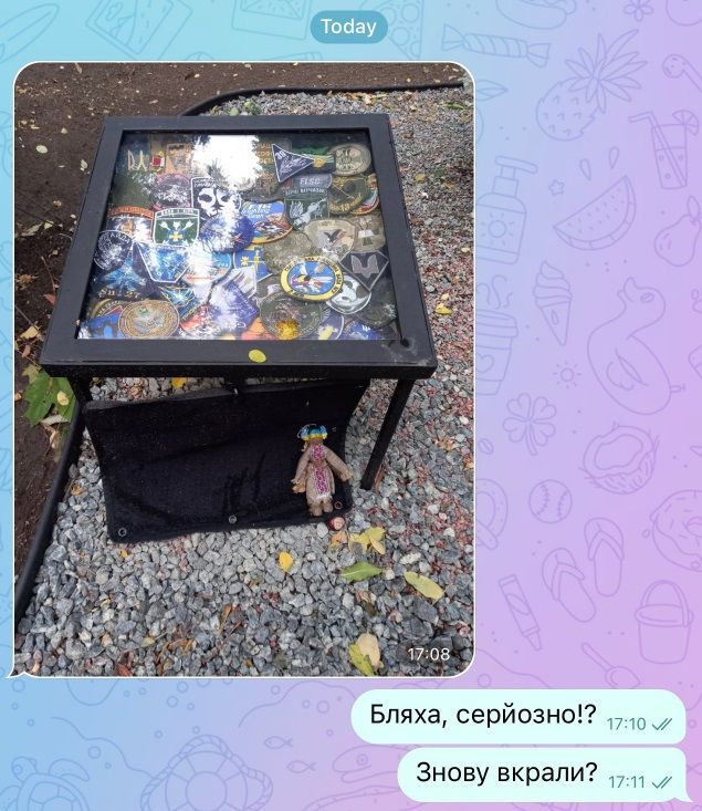 Більшість шевронів залишились у безпеці Більшість шевронів залишились у безпеці