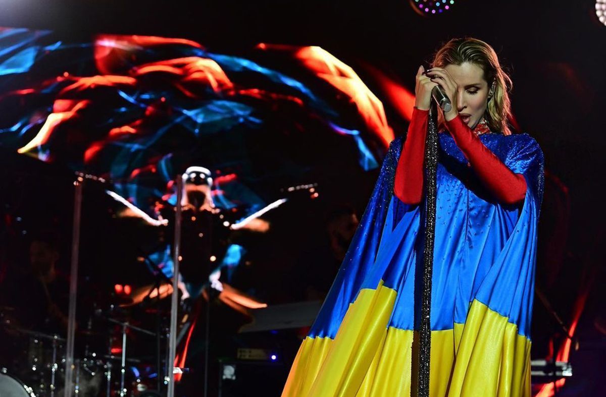 Светлана Лобода выступает в поддержку Украины  Светлана Лобода выступает в поддержку Украины
