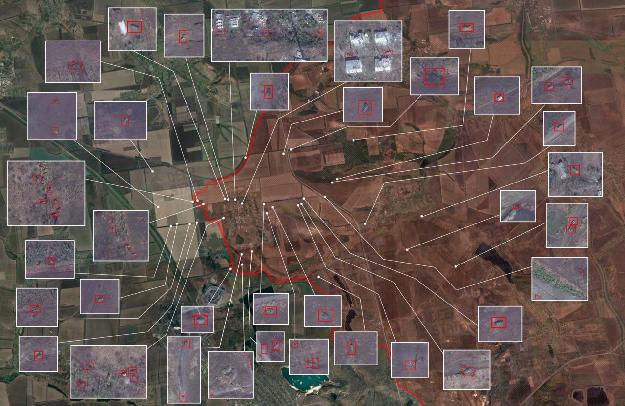 Уничтожение военной техники России. Фото: Deepstate Уничтожение военной техники России. Фото: Deepstate