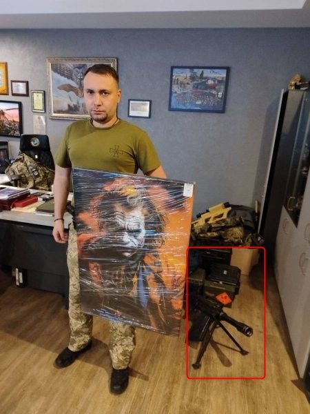 На фото с Будановым зафиксировали гранатомет РГ-1 "Поршень" На фото с Будановым зафиксировали гранатомет РГ-1 "Поршень"