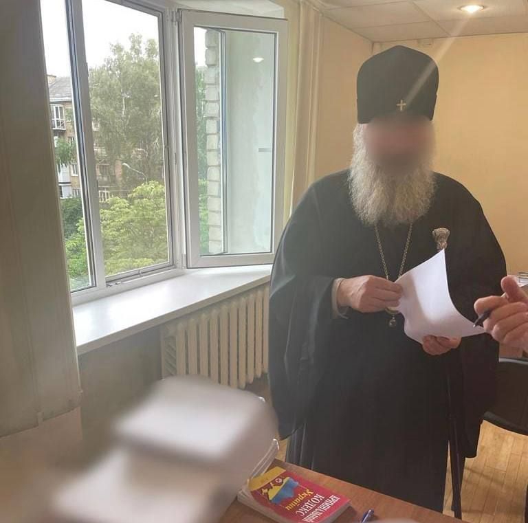 Митрополита Павда ждет новый суд. Фото: Офис генпрокурора Митрополита Павда ждет новый суд. Фото: Офис генпрокурора