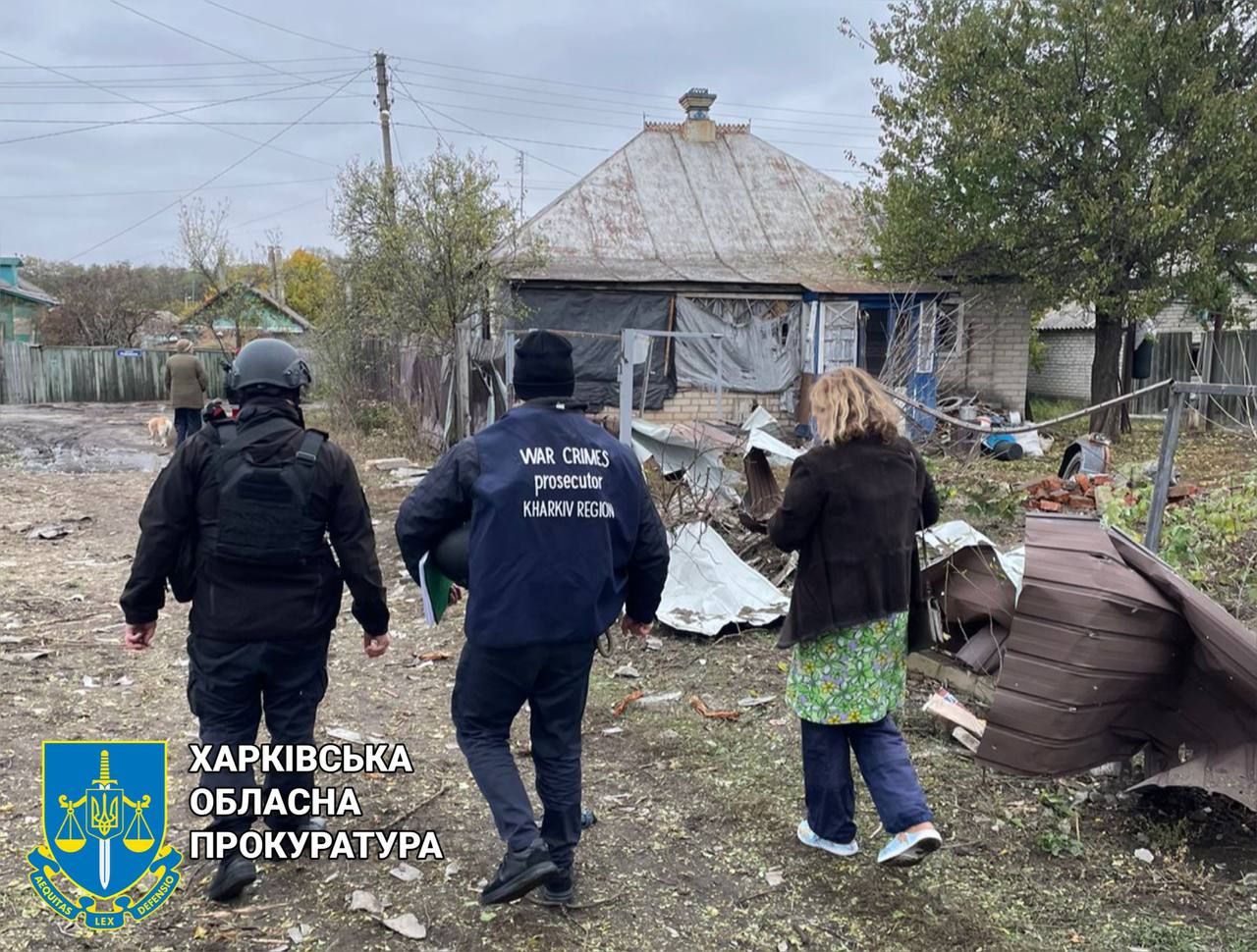 Прокурори відкрили досудове розслідування за фактом обстрілу. Фото: Харківська обласна прокуратура Прокурори відкрили досудове розслідування за фактом обстрілу. Фото: Харківська обласна прокуратура