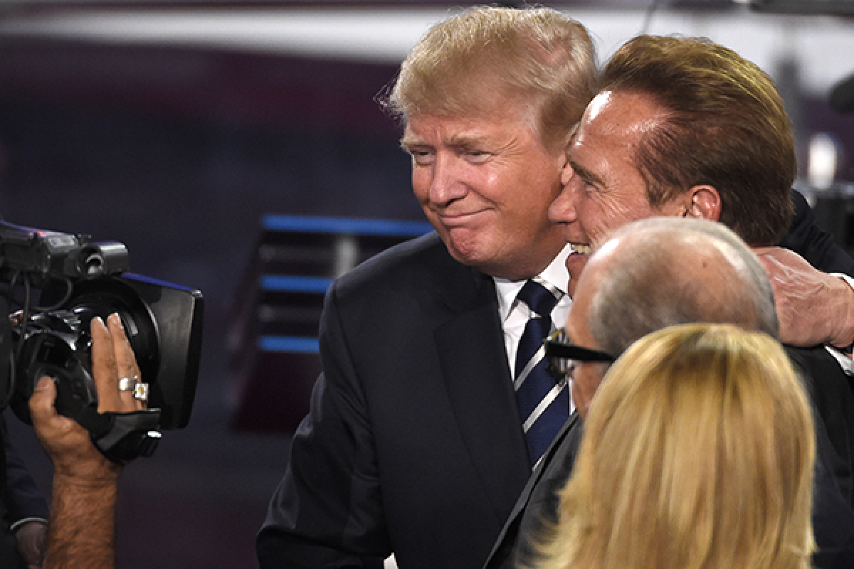 С Дональдом Трампом, 2016 год С Дональдом Трампом, 2016 год