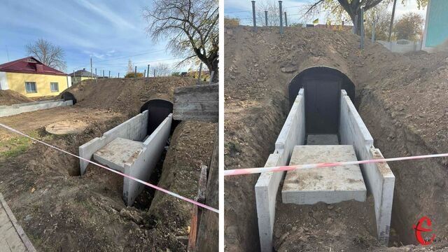 Строительство защитного сооружения в Марьяновке завершено на 90 процентов. Фото: Черноостровский поселковый совет Строительство защитного сооружения в Марьяновке завершено на 90 процентов. Фото: Черноостровский поселковый совет