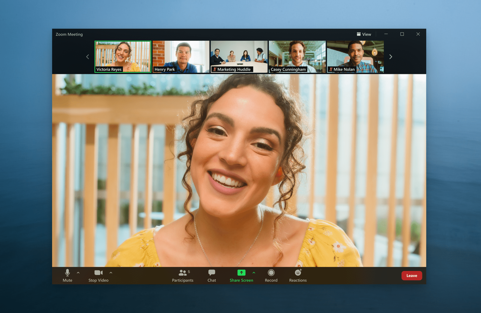 Приклад вдалого зображення у "зумі"!