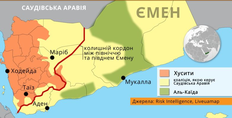 Території, які контролюють хусити Території, які контролюють хусити