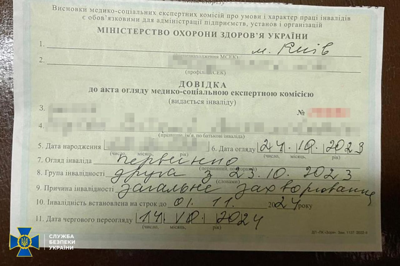 СБУ затримала двох воєнкомів та голову ВЛК: допомагали ухилянтам втекти до ЄС 2