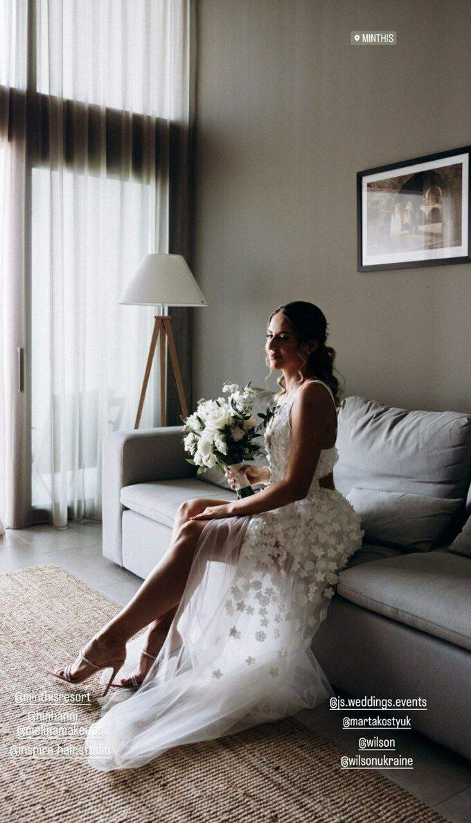 Как Марта Костюк отыграла свадьбу на Кипре 2