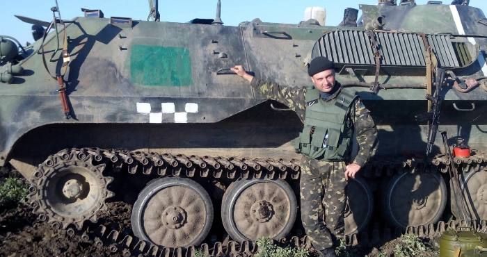 Загиблий артилерист Дмитро Мілютін Загиблий артилерист Дмитро Мілютін