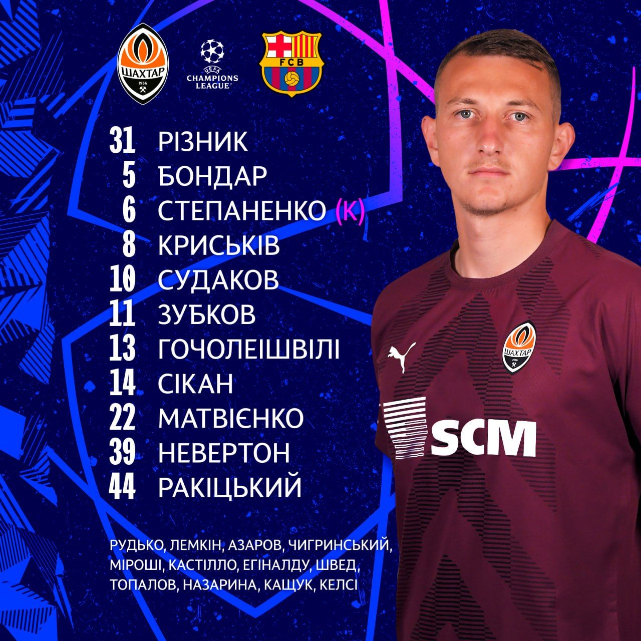 Лига чемпионов Шахтер – Барселона: Онлайн 1