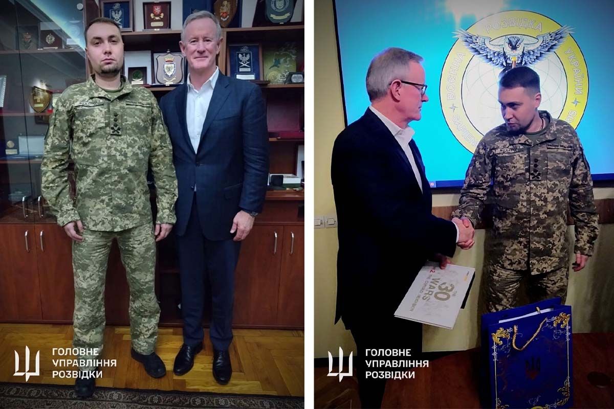 Рейвен и Буданов обсуждали российско-украинскую войну. Фото: ГУР Рейвен и Буданов обсуждали российско-украинскую войну. Фото: ГУР