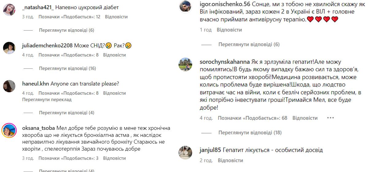 Коментарі під постом Melovin Коментарі під постом Melovin