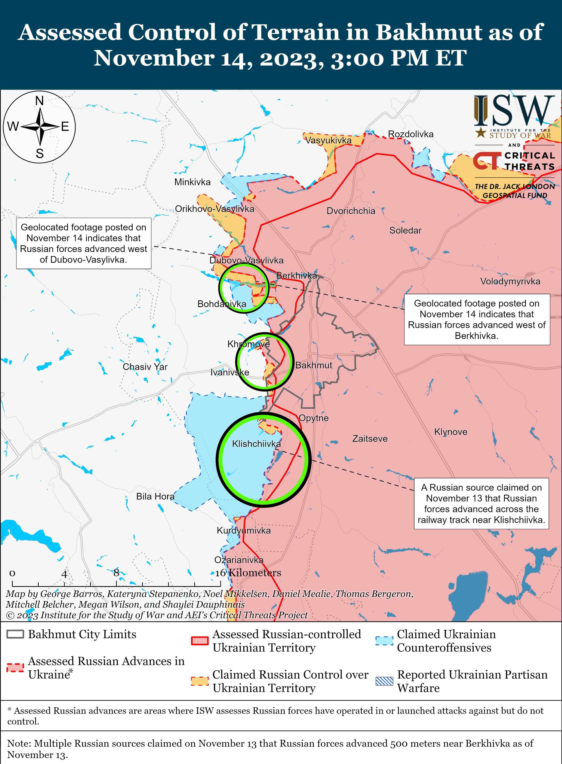 Карта ISW Карта ISW