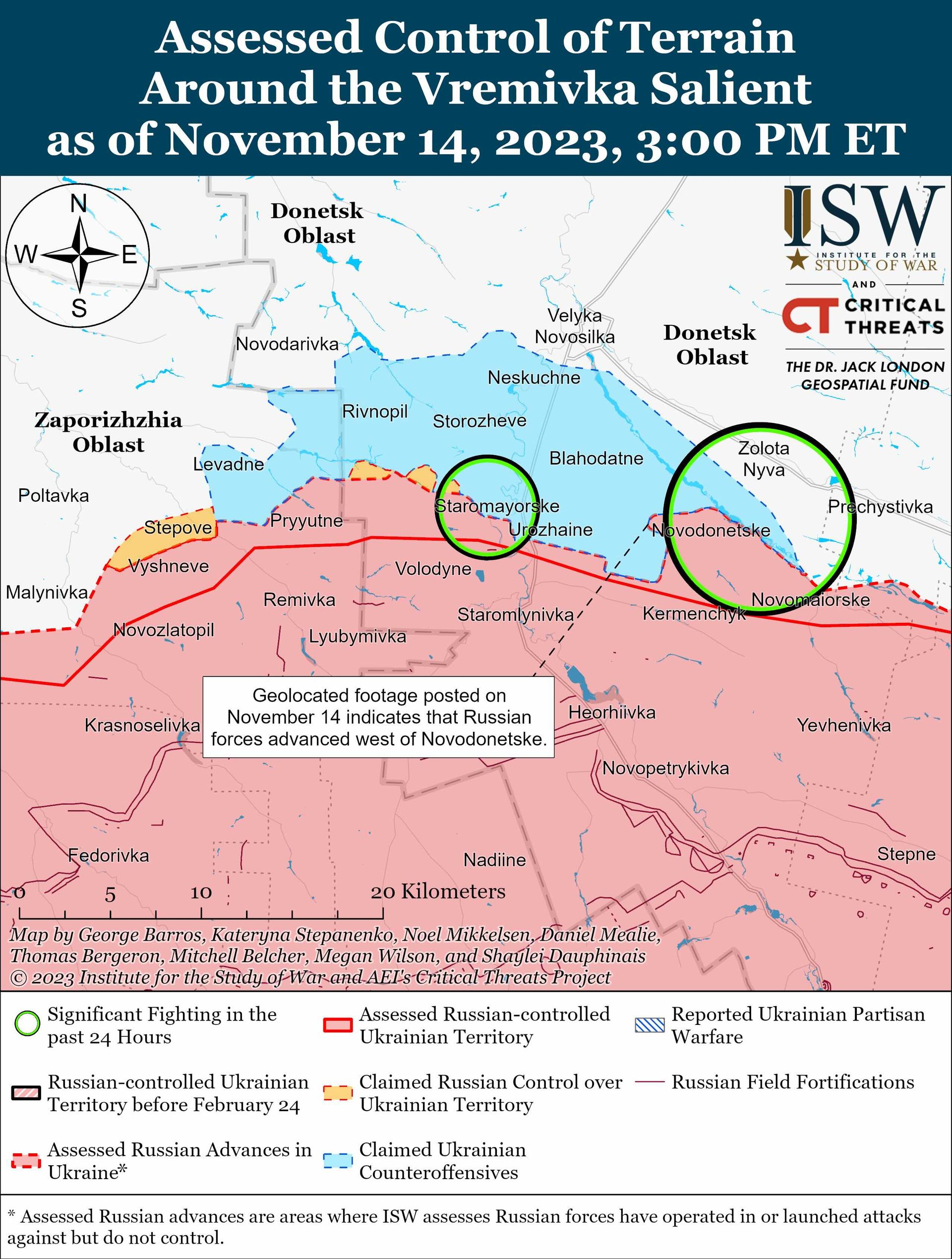 Карта ISW Карта ISW