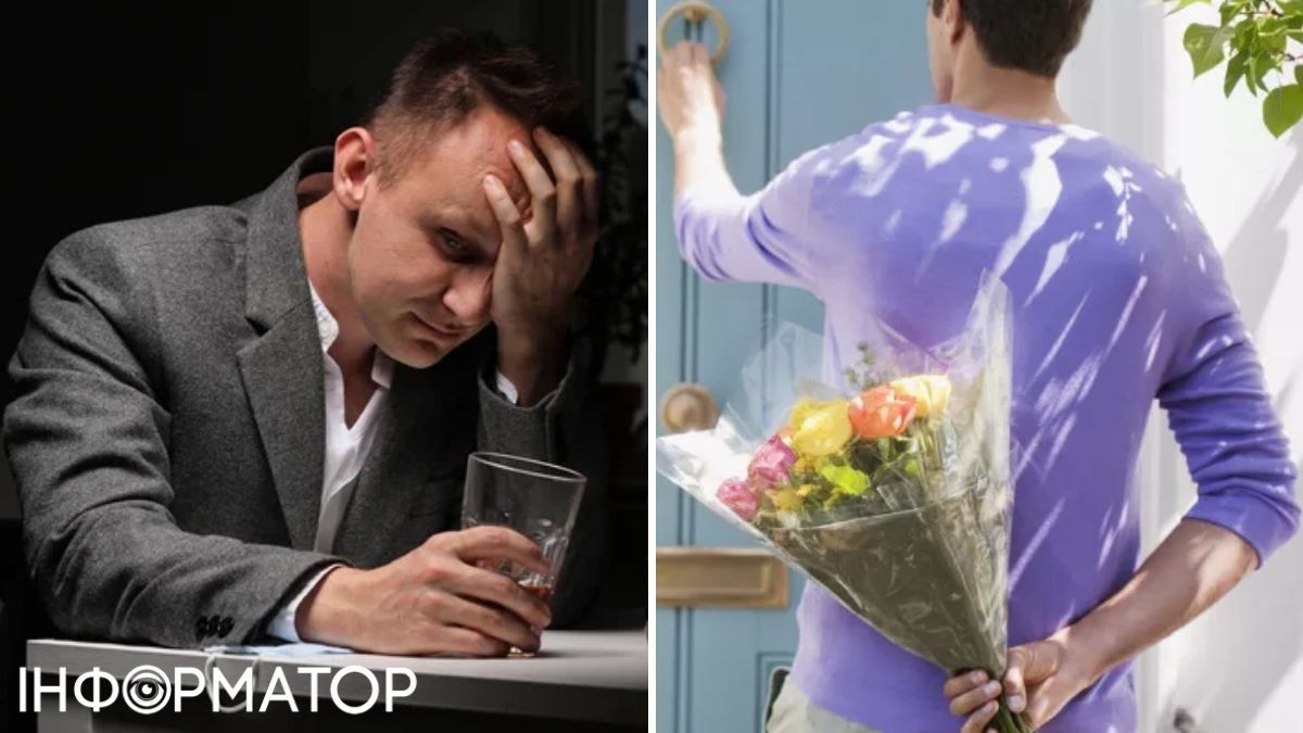 Пьет алкоголь и идет в гости