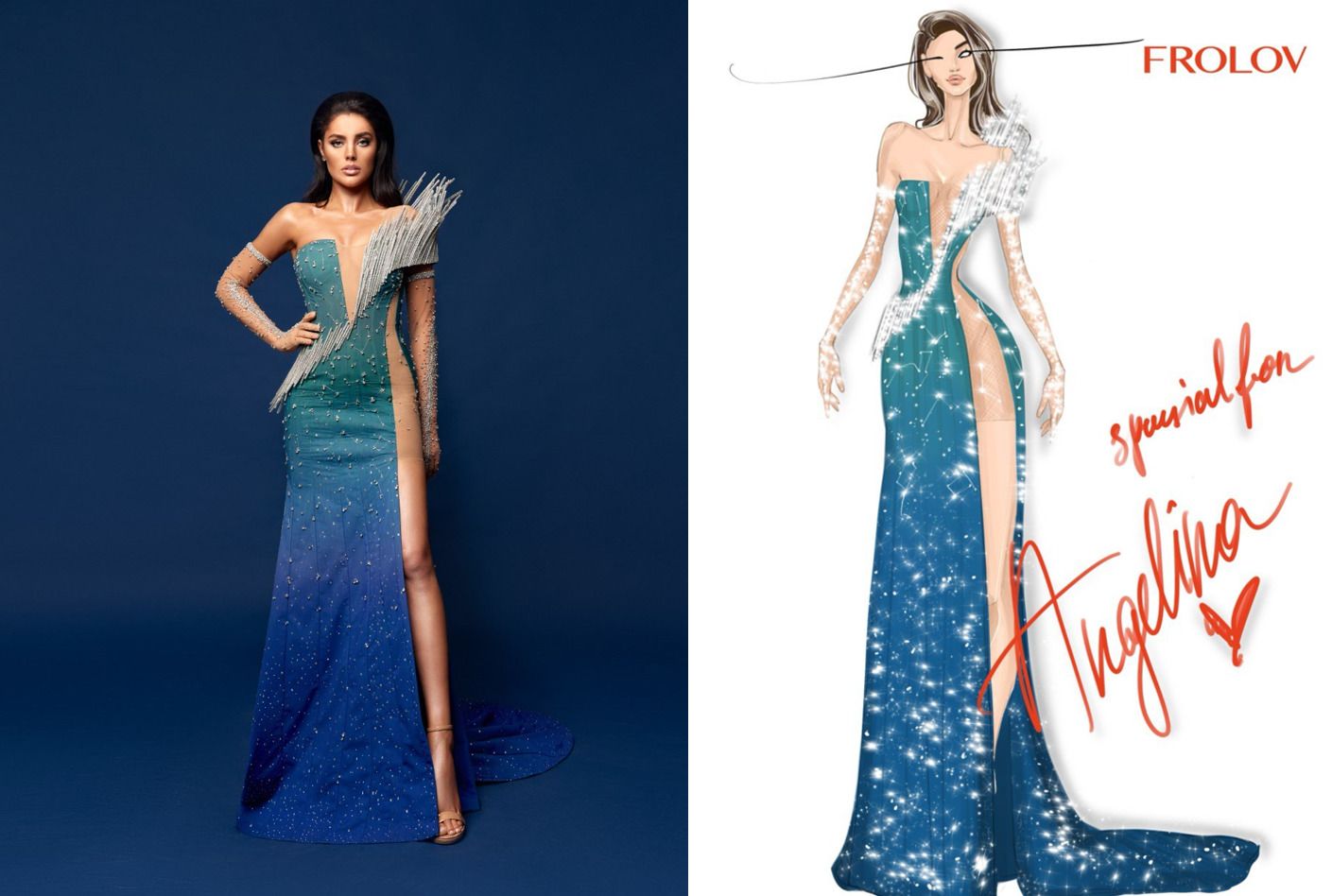 Сукня від Фролова на фінал конкурсу Сукня від Фролова на фінал конкурсу