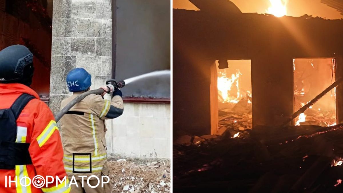Наслідки ракетного удару у Запорізькій області