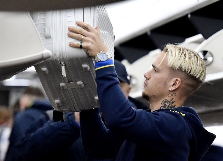 Сборная Украины прибыла на место решающего матча за выход на Евро-2024 2