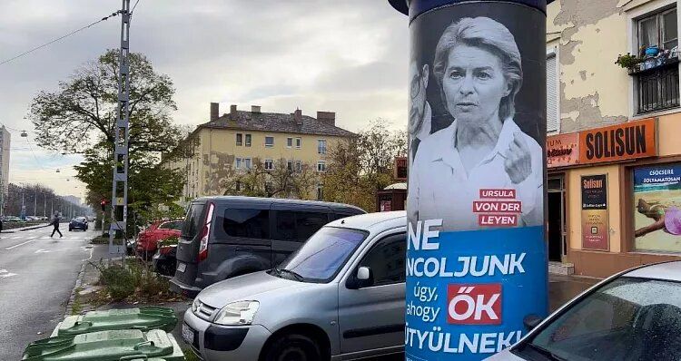 Орбан проти фон дер Ляєн: в Угорщині розмістили білборди з критикою голови Єврокомісії - фото 2