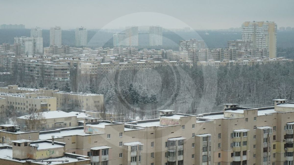 Снег в Киеве