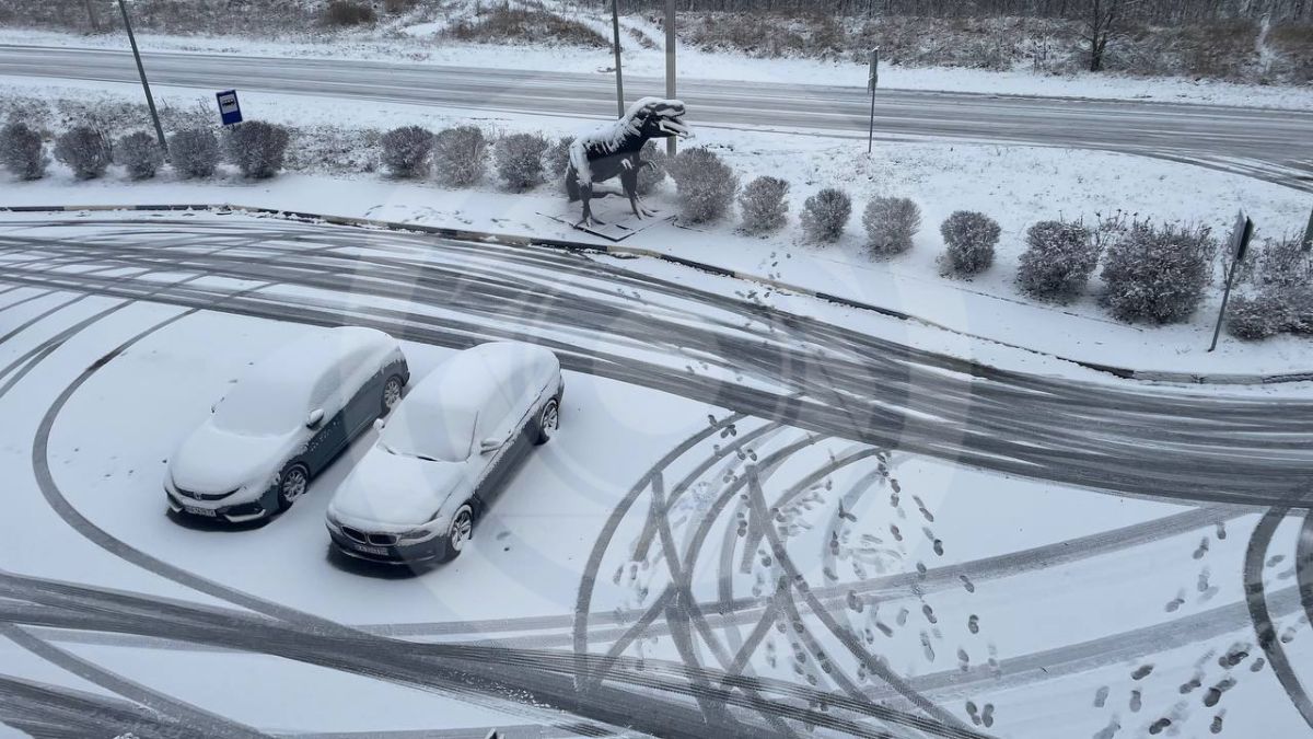 Снег в Киеве