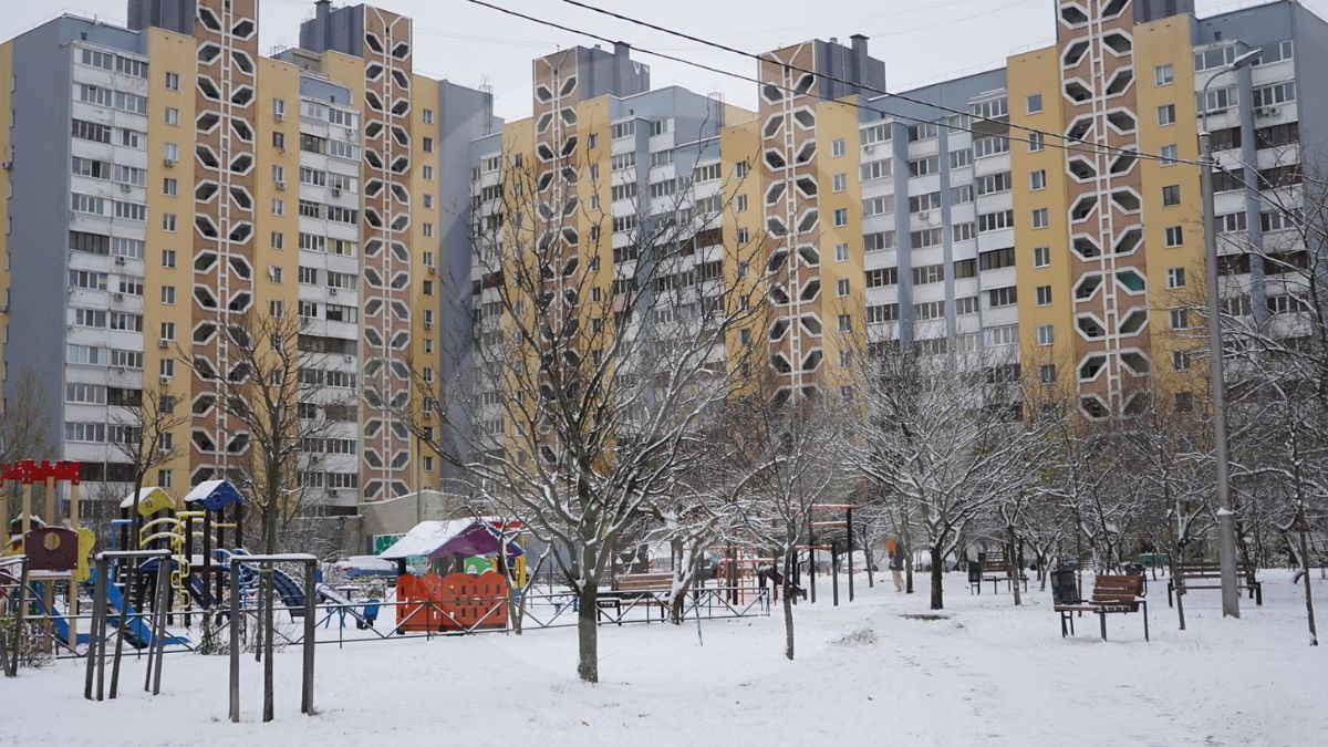 Снег в Киеве