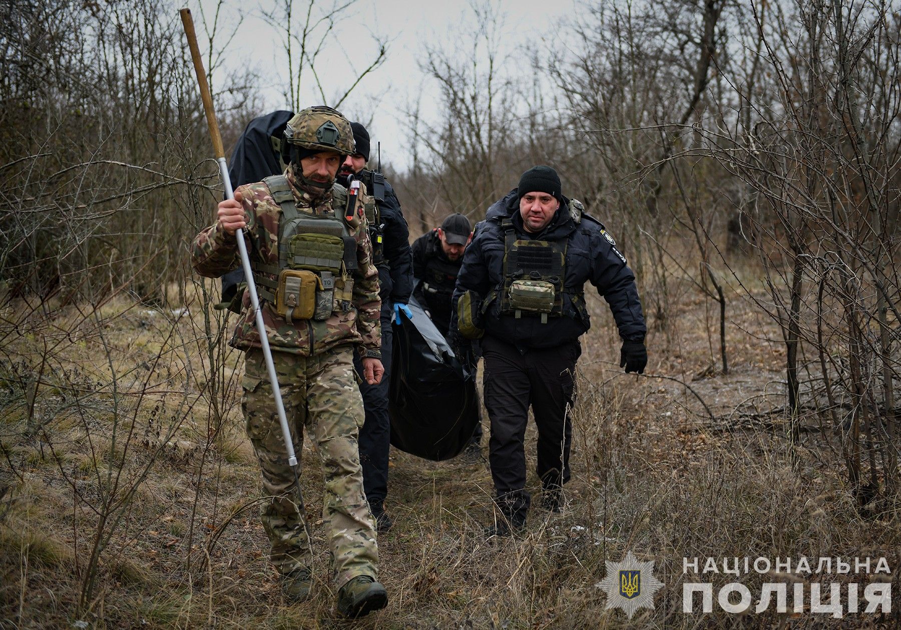 Евакуація загиблого грибника Евакуація загиблого грибника