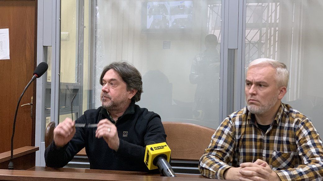 Остап Ступка перед последним словом в суде Остап Ступка перед последним словом в суде