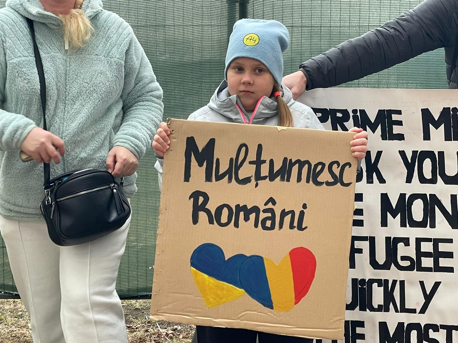 На протест вышли даже маленькие дети На протест вышли даже маленькие дети
