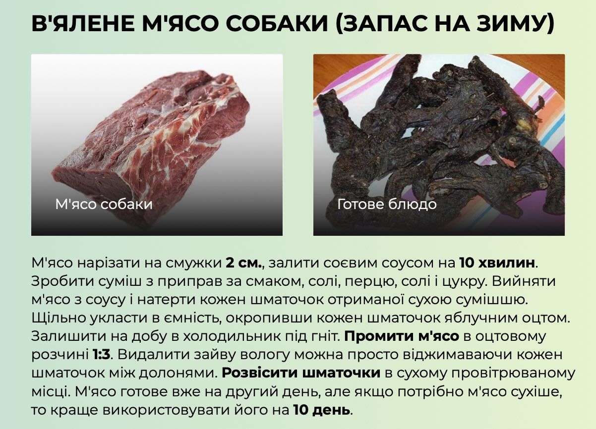 Різотто з голубом та суп з бобра для Симоньян: пропагандисти рф поширюють фейкову книгу рецептів від Мінагро 6