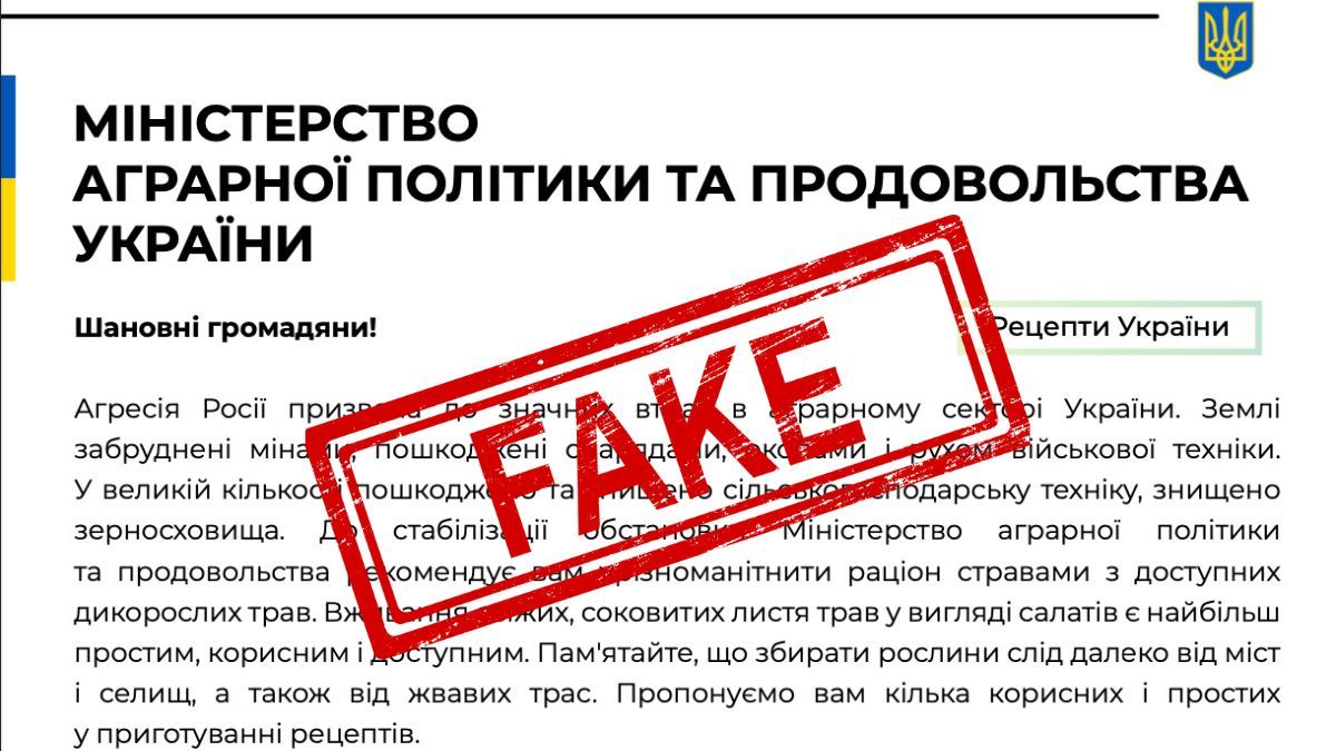 Різотто з голубом та суп з бобра для Симоньян: пропагандисти рф поширюють фейкову книгу рецептів від Мінагро 1