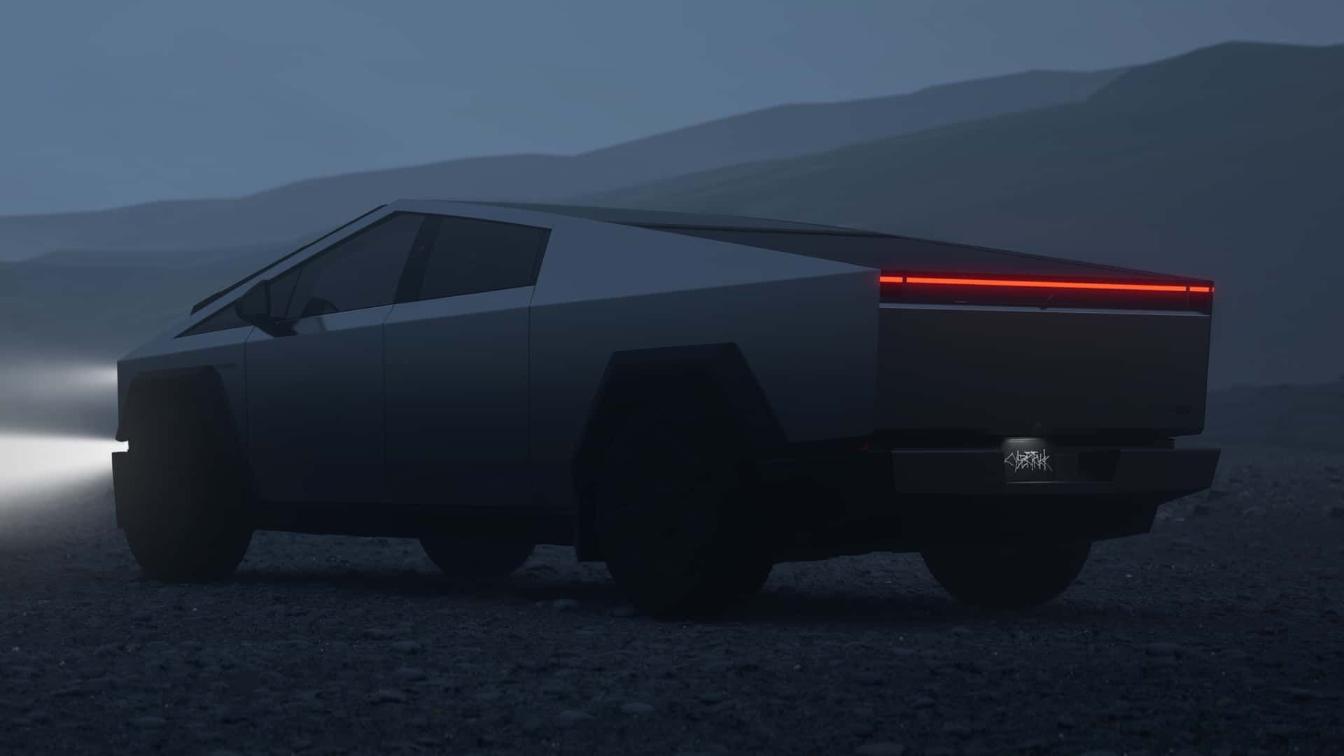 Tesla и Илон Маск презентовали пикап Cybertruck: характеристики 2