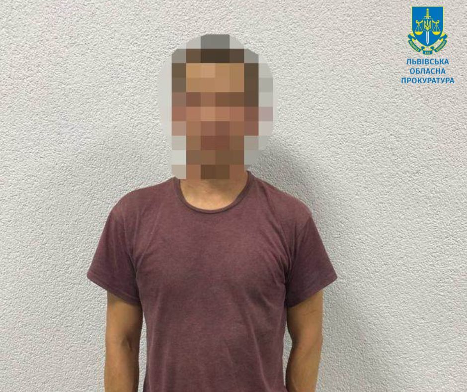 40-річний підозрюваний у вбивстві. Фото: Прокуратура Львівської області 40-річний підозрюваний у вбивстві. Фото: Прокуратура Львівської області
