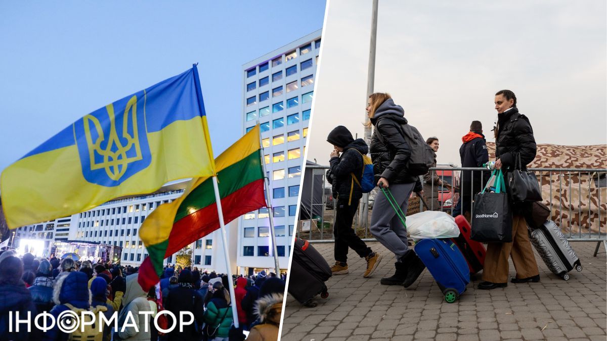 Литва продолжит временную защиту беженцев из Украины